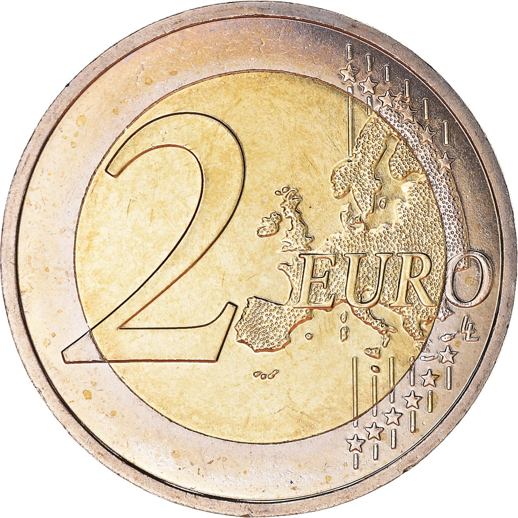 France, 2 Euro, 2007, Paris, BU, MS(65-70), Bi-Metallic, Gadoury:8a., KM:1414
