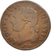 France, Louis XVI, 1/2 Sol ou 1/2 sou, 1/2 Sol, 1779, Aix, F(12-15), Copper
