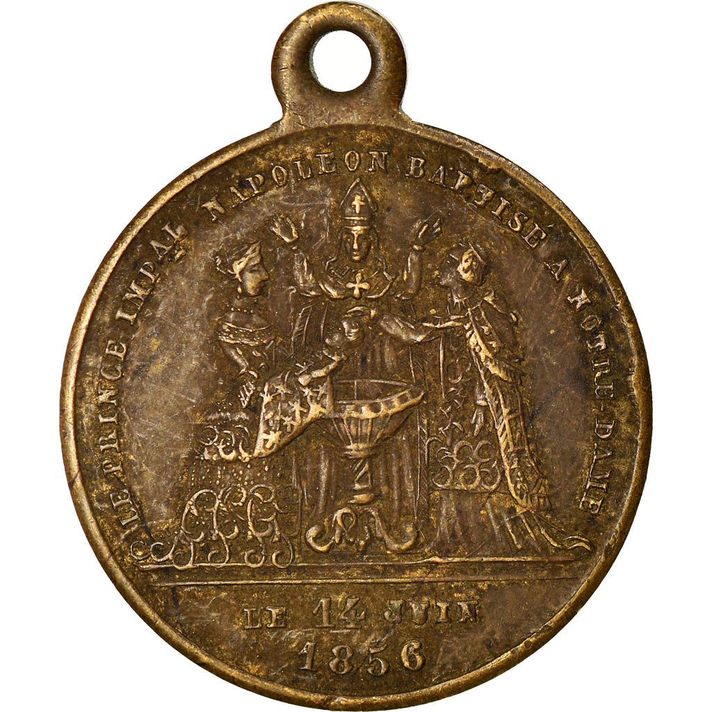 France, Medal, Naissance de Napoléon Eugène Louis, Prince Impérial, History