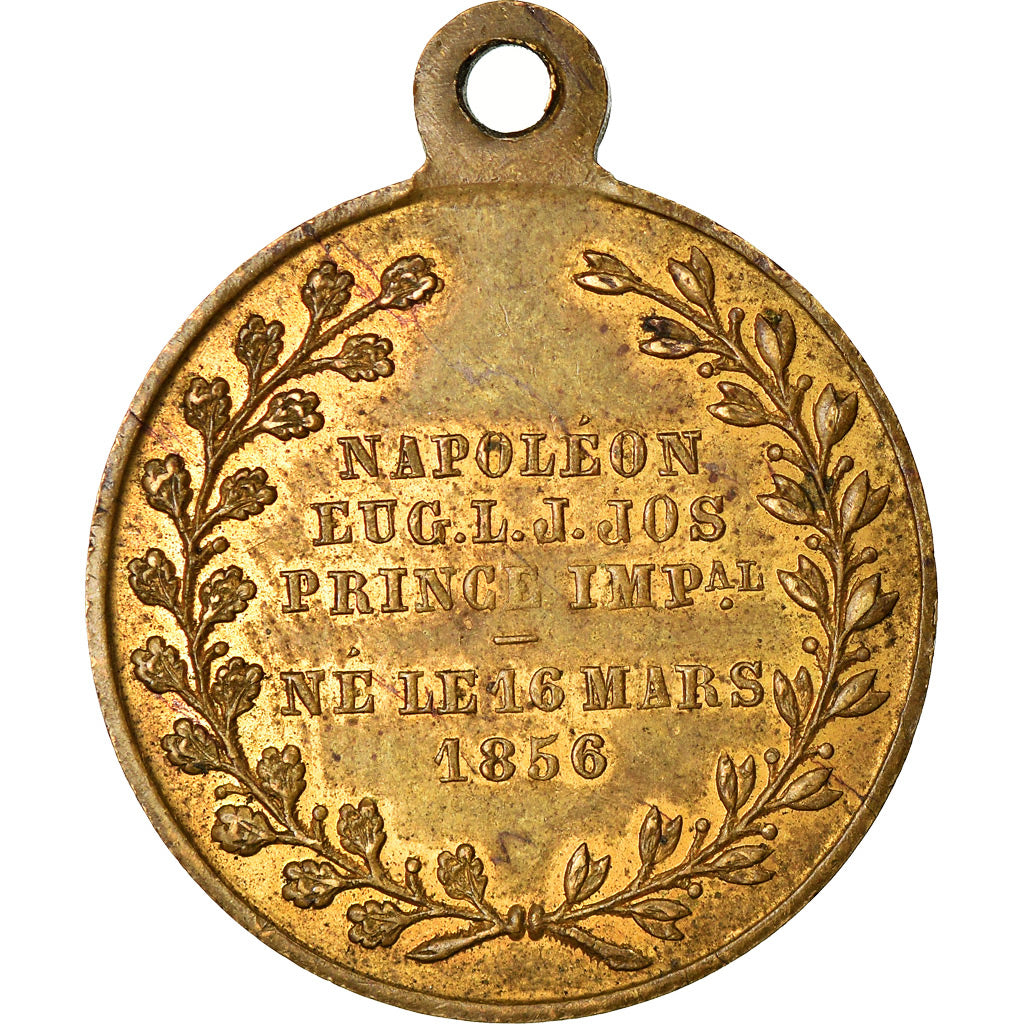 France, Medal, Naissance de Napoléon Eugène Louis, Prince Impérial, History