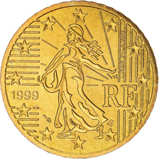 France, 50 Euro Cent, 1999, Paris, BU, FDC, Laiton, KM:1287