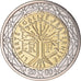 France, 2 Euro, 2000, Paris, BU, MS(65-70), Bi-Metallic, KM:1289