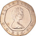 Coin, Great Britain, Elizabeth II, 20 Pence, 1982, BU, MS(65-70), Copper-nickel