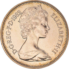 Coin, Great Britain, Elizabeth II, 5 Pence, 1982, BU, MS(65-70), Copper-nickel