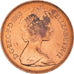 Coin, Great Britain, Elizabeth II, 2 Pence, 1983, BU, MS(64), Bronze, KM:928