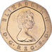Coin, Great Britain, Elizabeth II, 20 Pence, 1983, BU, MS(63), Copper-nickel