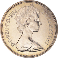 Moneta, Gran Bretagna, Elizabeth II, 10 Pence, 1983, BU, SPL+, Rame-nichel