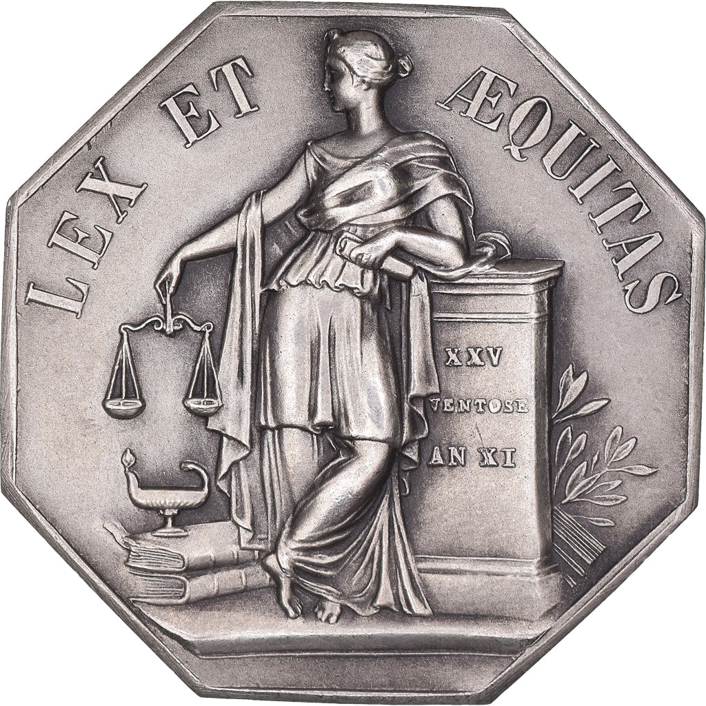 France, Token, Conseil Régional des Notaires de la Cour de Douai, 1890, MS(63)
