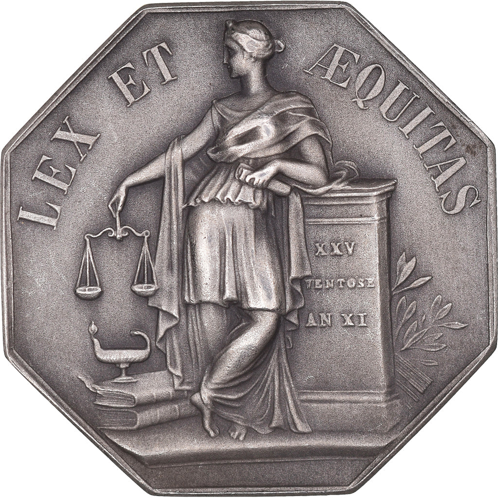 France, Token, Conseil Régional des Notaires de la Cour de Douai, 1890, MS(63)