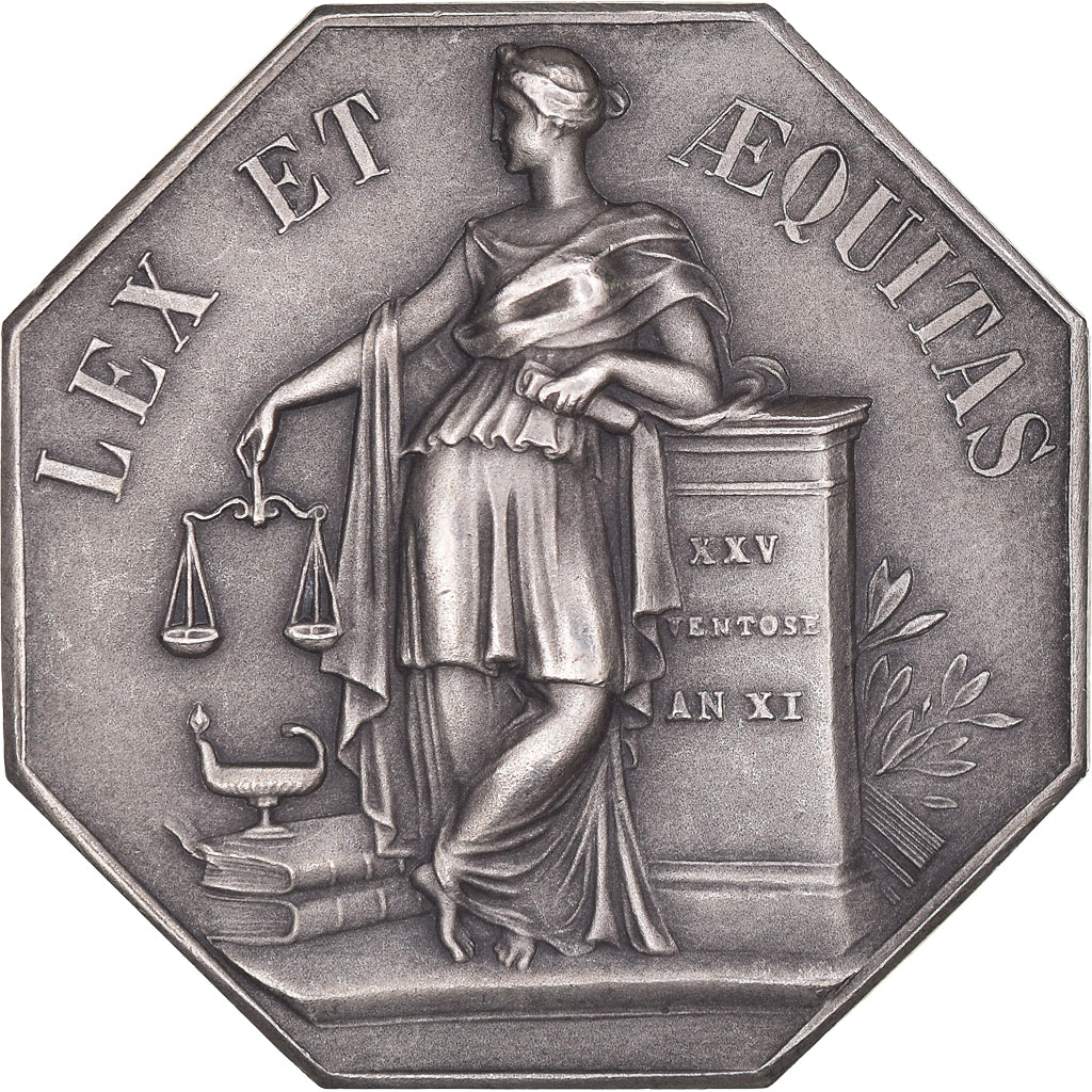 France, Token, Conseil Régional des Notaires de la Cour de Douai, 1890, MS(63)