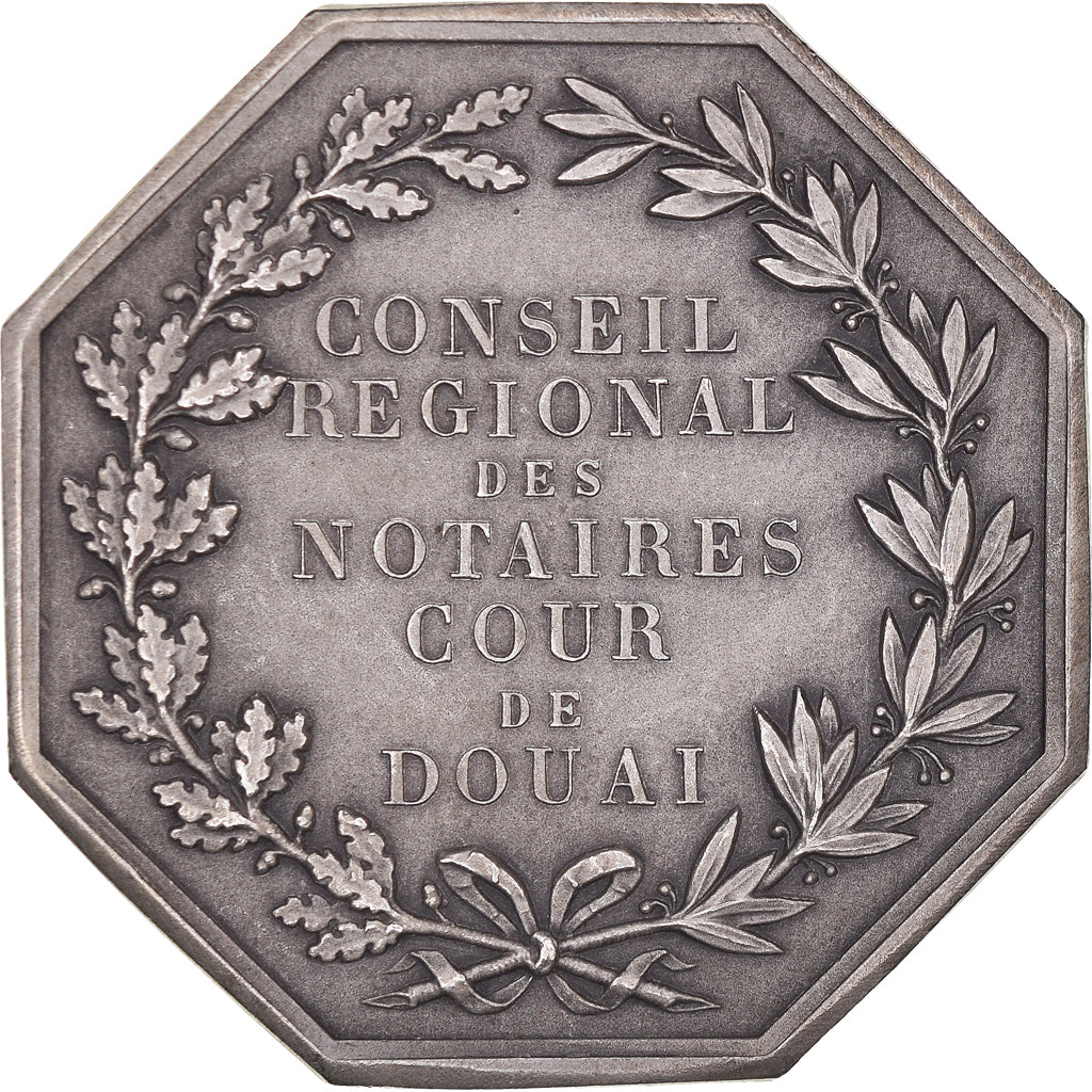 France, Token, Conseil Régional des Notaires de la Cour de Douai, 1890, MS(63)
