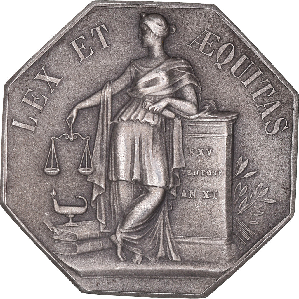 France, Token, Conseil Régional des Notaires de la Cour de Douai, 1890, MS(63)