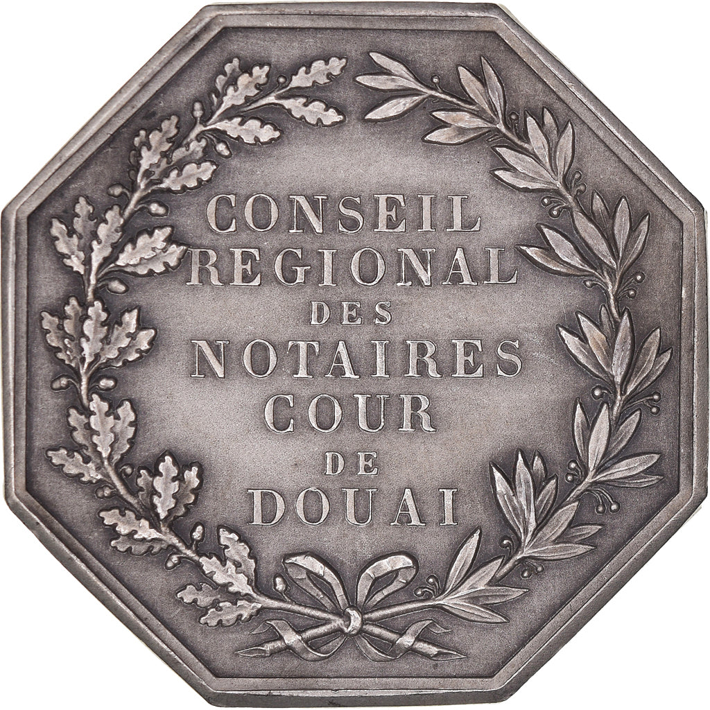 France, Token, Conseil Régional des Notaires de la Cour de Douai, 1890, MS(63)