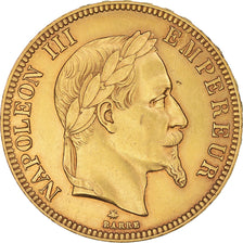 Munten, Frankrijk, Napoleon III, Napoléon III, 100 Francs, 1868, Paris, ZF+