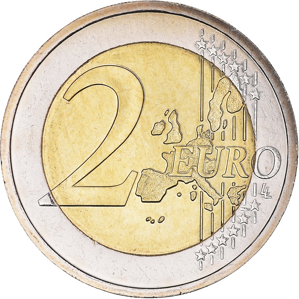France, 2 Euro, 2003, Paris, BU, MS(65-70), Bi-Metallic, KM:1289