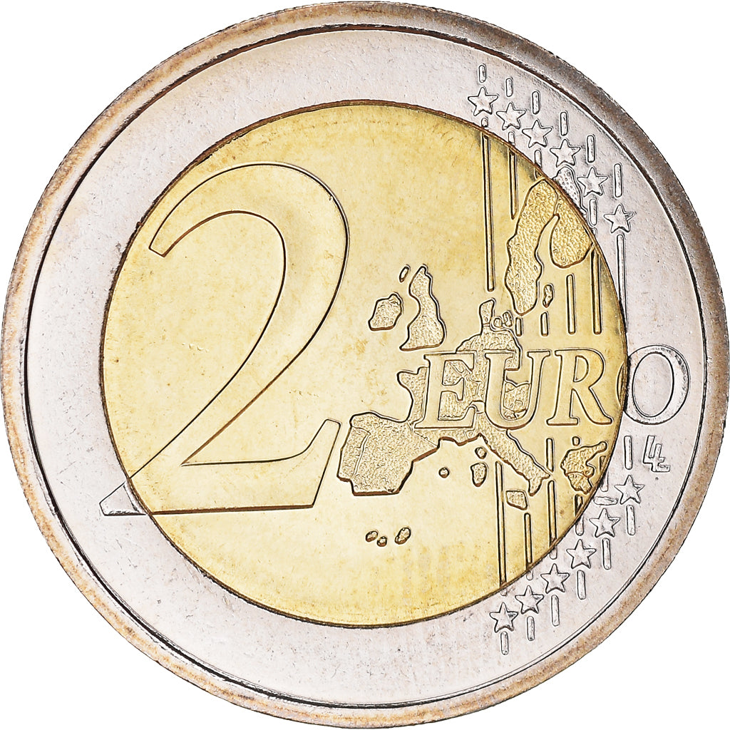 France, 2 Euro, 2003, Paris, BU, MS(65-70), Bi-Metallic, KM:1289