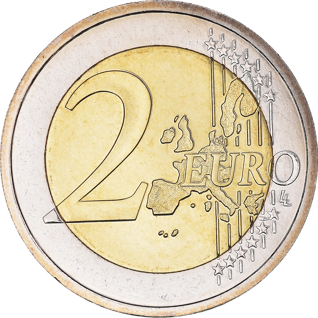 France, 2 Euro, 2003, Paris, BU, MS(65-70), Bi-Metallic, KM:1289