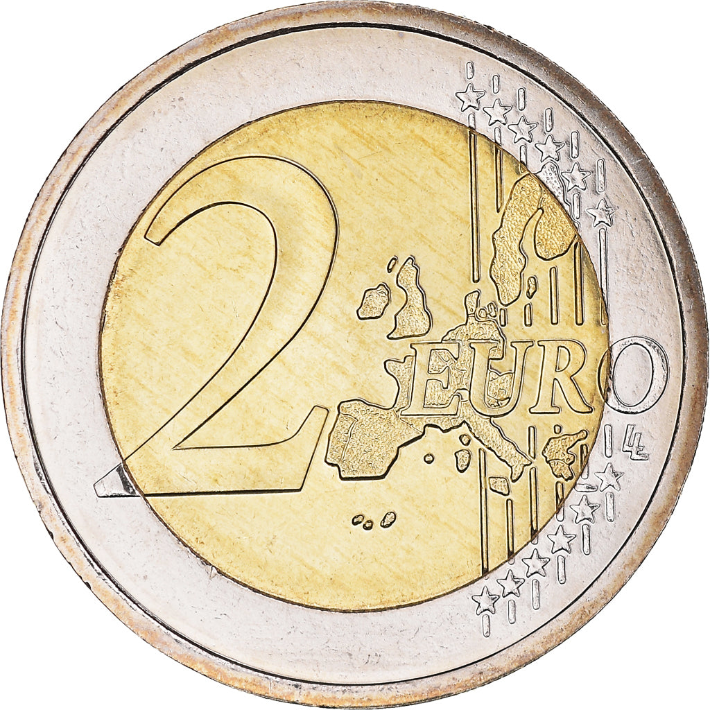 France, 2 Euro, 2003, Paris, BU, MS(65-70), Bi-Metallic, KM:1289