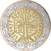 France, 2 Euro, 2003, Paris, BU, MS(65-70), Bi-Metallic, KM:1289