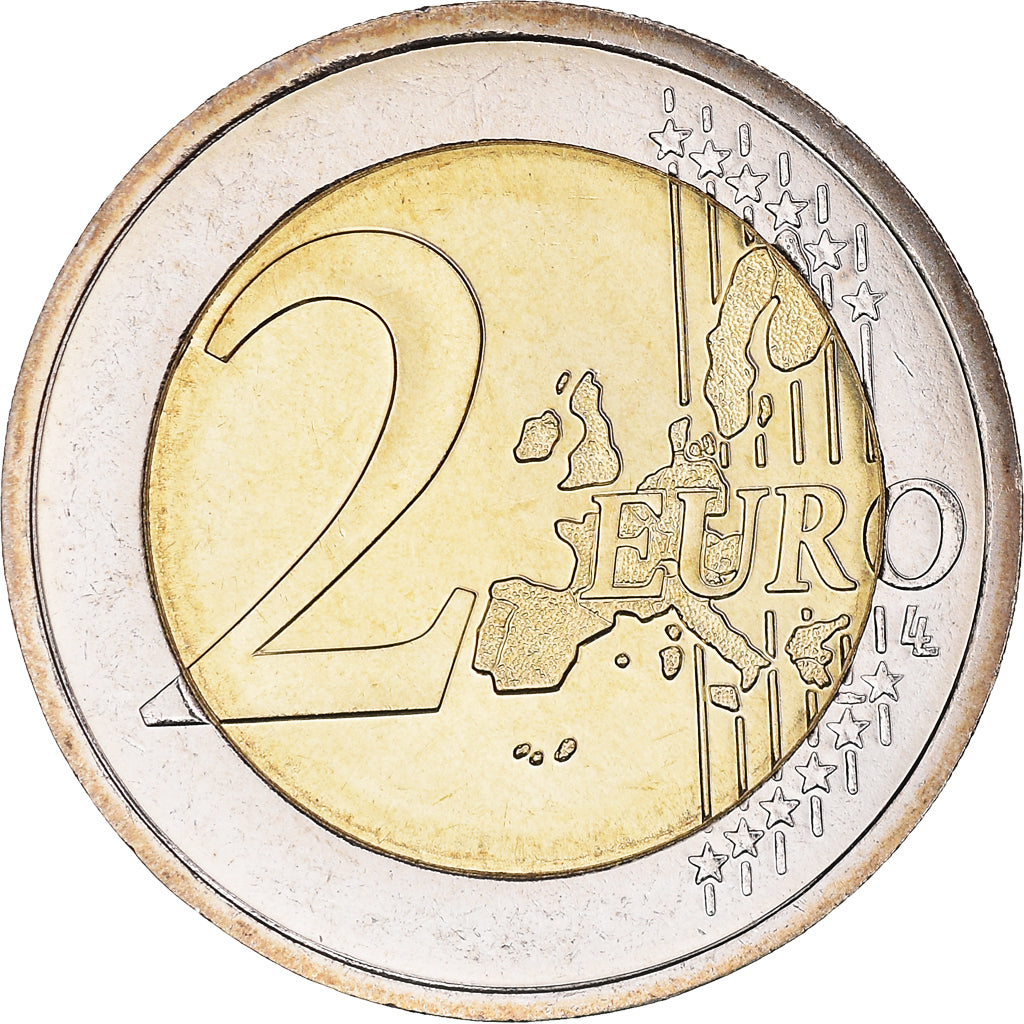France, 2 Euro, 2003, Paris, BU, MS(65-70), Bi-Metallic, KM:1289