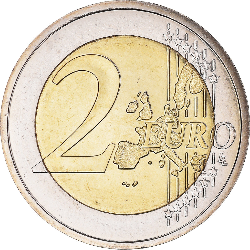 France, 2 Euro, 2003, Paris, BU, MS(65-70), Bi-Metallic, KM:1289