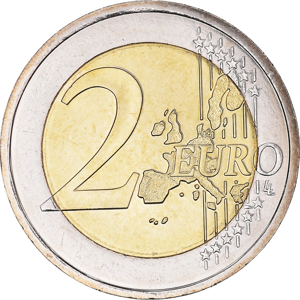 France, 2 Euro, 2003, Paris, BU, MS(65-70), Bi-Metallic, KM:1289