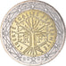 France, 2 Euro, 2003, Paris, BU, MS(65-70), Bi-Metallic, KM:1289