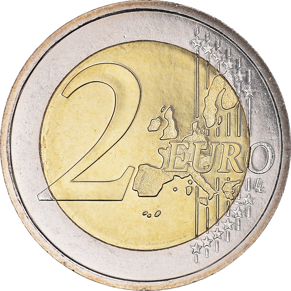 France, 2 Euro, 2003, Paris, BU, MS(65-70), Bi-Metallic, KM:1289