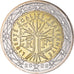 France, 2 Euro, 2003, Paris, BU, MS(65-70), Bi-Metallic, KM:1289