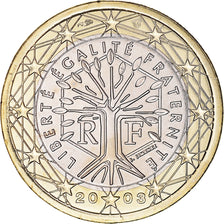 Francja, Euro, 2003, Paris, BU, MS(65-70), Bimetaliczny, KM:1288
