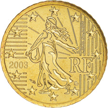 Francia, 50 Euro Cent, 2003, Paris, BU, FDC, Ottone, KM:1287