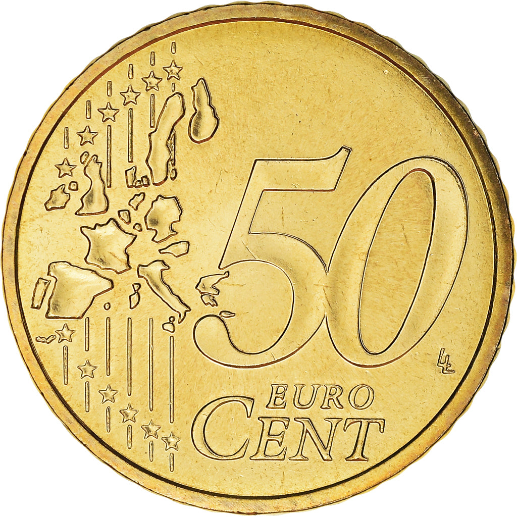 Francia, 50 Euro Cent, 2003, Paris, BU, FDC, Ottone, KM:1287