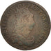 France, Louis XIV, Liard de France au buste juvénile, deuxième type, KM 192.10