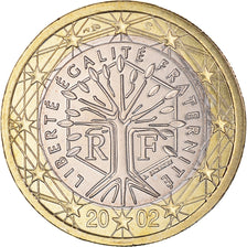 Francja, Euro, 2002, Paris, BU, MS(65-70), Bimetaliczny, KM:1288