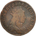 France, Louis XIV, Liard de France au buste juvénile, deuxième type, KM 192.2
