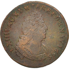 Coin, France, Louis XIV, Liard de France au buste âgé, troisième type, Liard