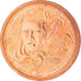 France, 2 Euro Cent, 2002, Paris, BU, MS(65-70), Copper Plated Steel, Gadoury:2