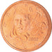 France, 2 Euro Cent, 2002, Paris, BU, MS(65-70), Copper Plated Steel, Gadoury:2