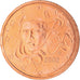 France, 2 Euro Cent, 2002, Paris, BU, MS(65-70), Copper Plated Steel, Gadoury:2