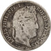 France, Louis-Philippe, 1/2 Franc, 1841, Paris, VG(8-10), Silver, KM:741.1
