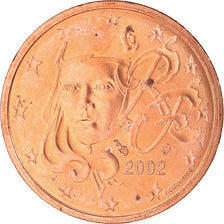 France, 2 Euro Cent, 2002, Paris, BU, FDC, Cuivre plaqué acier, Gadoury:2