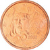 France, Euro Cent, 2002, Paris, BU, FDC, Cuivre plaqué acier, KM:1282