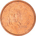France, Euro Cent, 2002, Paris, BU, MS(65-70), Copper Plated Steel, KM:1282
