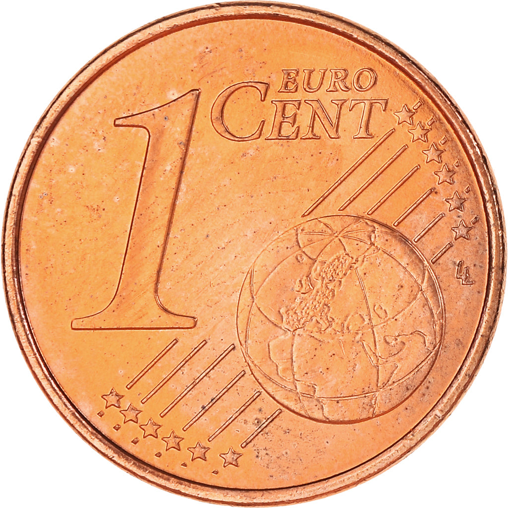 Francia, Euro Cent, 2002, Paris, BU, FDC, Acciaio placcato rame, KM:1282