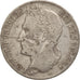 Bélgica, Leopold I, 2 Francs, 2 Frank, 1844, BC, Plata, KM:9.2