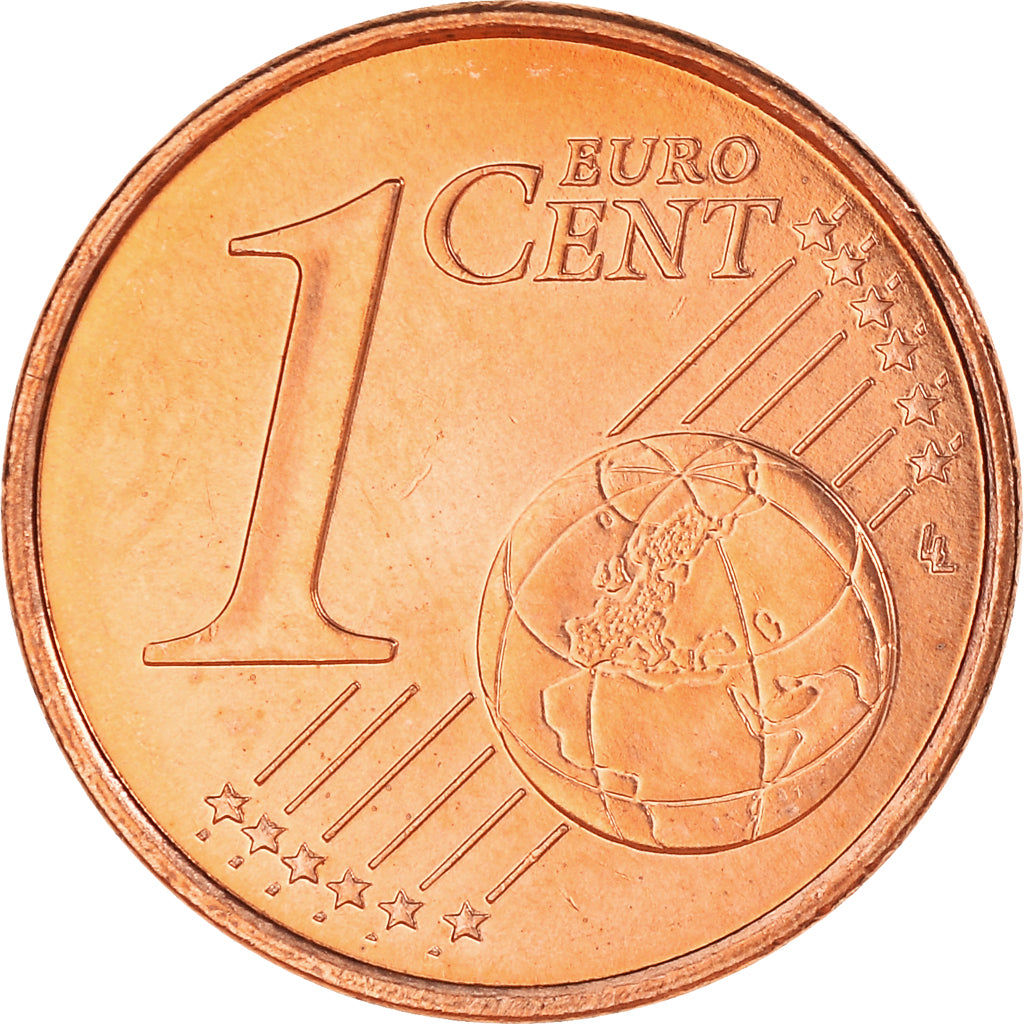 France, Euro Cent, 2002, Paris, BU, MS(64), Copper Plated Steel, KM:1282
