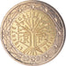 France, 2 Euro, 2001, Paris, BU, MS(65-70), Bi-Metallic, KM:1289