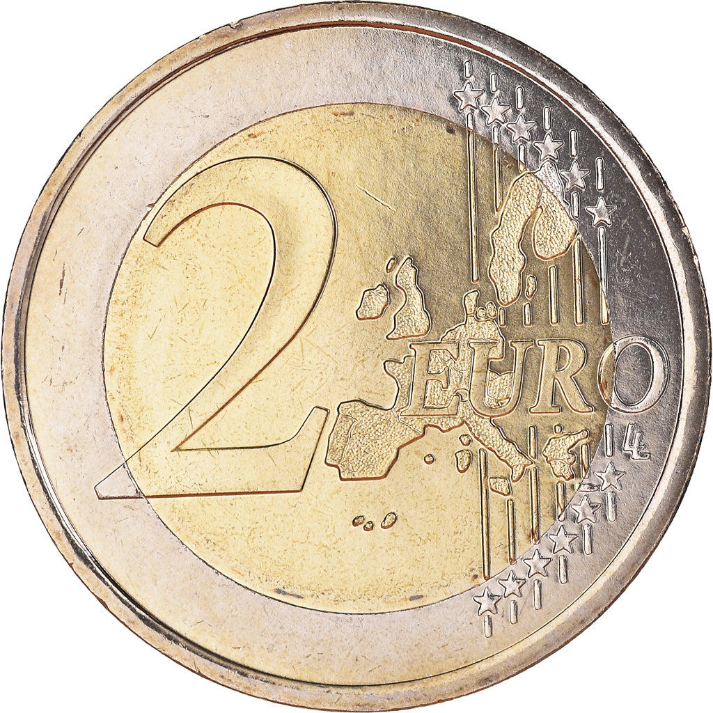 France, 2 Euro, 2001, Paris, BU, MS(65-70), Bi-Metallic, KM:1289