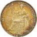 FRENCH INDO-CHINA, 50 Cents, 1936, Paris, EF(40-45), Silver, KM:4a.2,Lecompte261