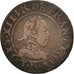 Frankreich, Louis XIII, Double tournois, buste enfantin, 1618, KM 43.6, Gadoury5
